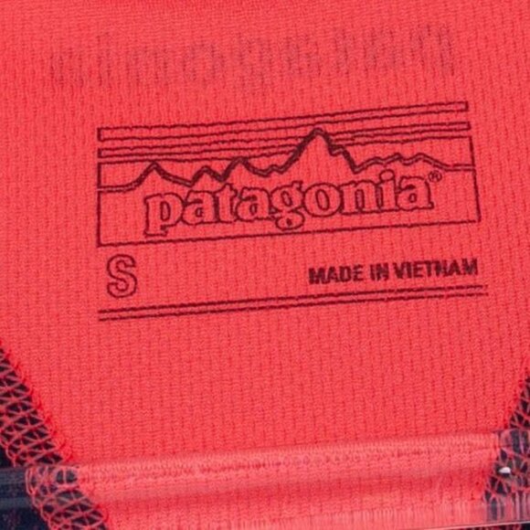 Patagonia Womens Fore Runner Racerback Tank Top Size S Orange Hiking Outdoors - Picture 3 of 8